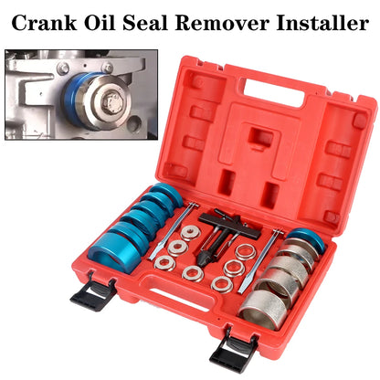 Car Hand Crankshaft Camshaft Oil Seal Crank Oil Seal Remover Installer Removal Installation Puller 28 - 64mm 22pcs Universal