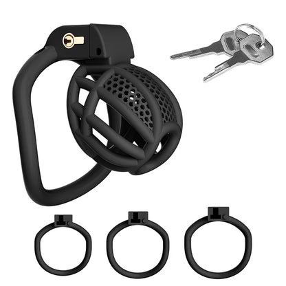 Chastity Cage Male Cock Cage Adjustable Penis Ring Slave Bondage Chastity Lock Sissy Gay Chastity Devices Sex Toys For Men Gay