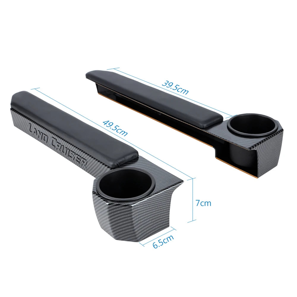 2Pcs Door Armrest Cup Holder Organizer for Toyota Land Cruiser 70 76 79 Hj75 Hzj75 Hzj79 Hdj79 Car Accessories