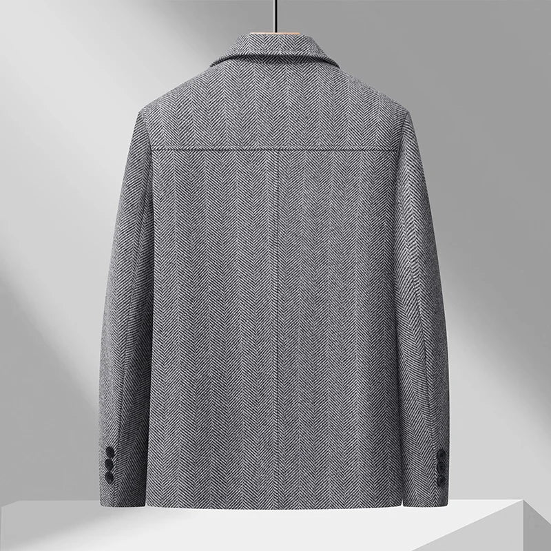2026 Spring/Summer New Men's Jacket - Anti-wrinkle, Soft, Form-fitting Business Fashion Coat - Suitable for Daily Wearing