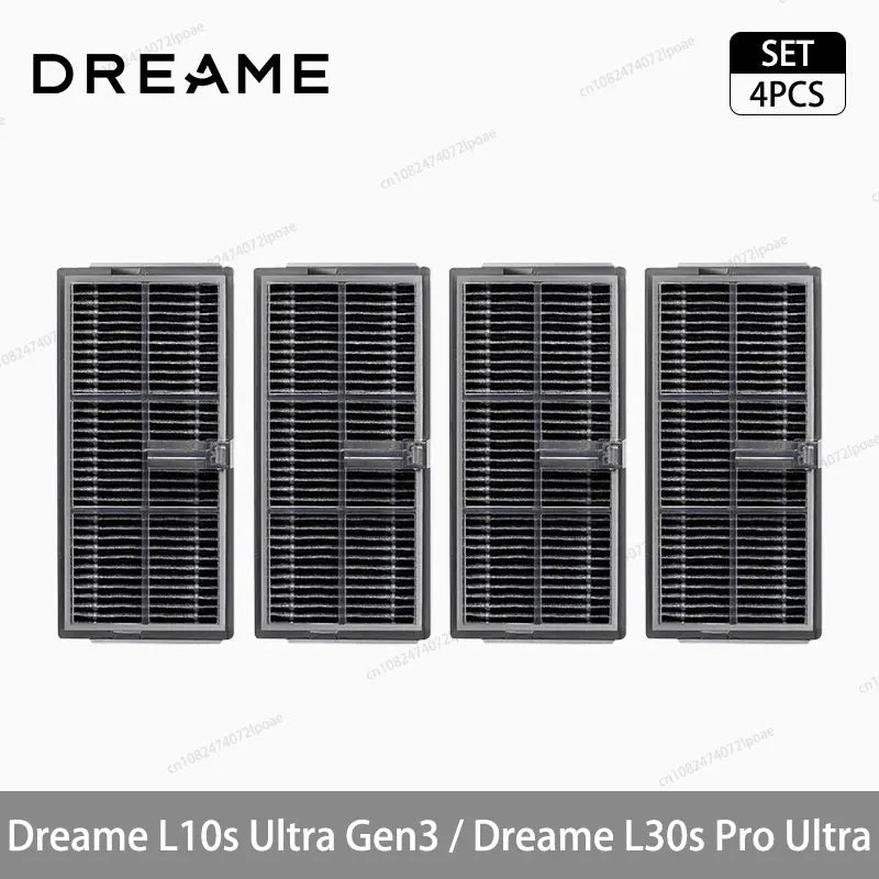 Dreame L10s Ultra Gen3 / L30s Pro Ultra Robot Vacuum Cleaner Accessories Main Side Brush Mop Cloth Hepa Filter Dust Bag Spare