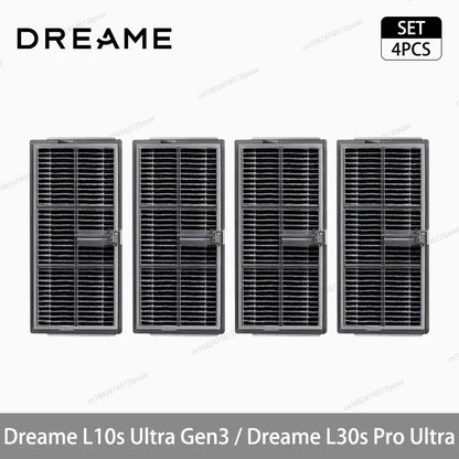 Dreame L10s Ultra Gen3 / L30s Pro Ultra Robot Vacuum Cleaner Accessories Main Side Brush Mop Cloth Hepa Filter Dust Bag Spare