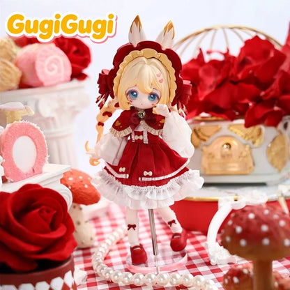 Genuine The Luluelf Story Mystic Realm Pact Series 1/8 Action Figure Bjd Blind Box Limited Hang Card Doll Model Collect Toy Gift
