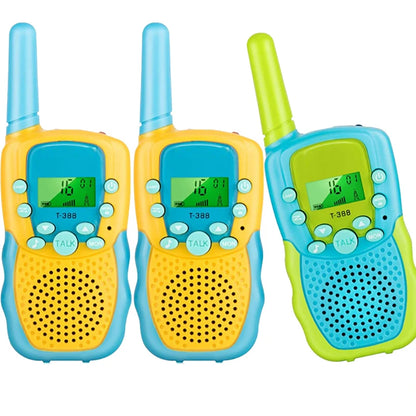 3KM Kids Walkie Talkies, Easter Basket Stuffers & Gifts for Kids, Toys for Boys and Girls Ages 3-12(Batteries Not Included)