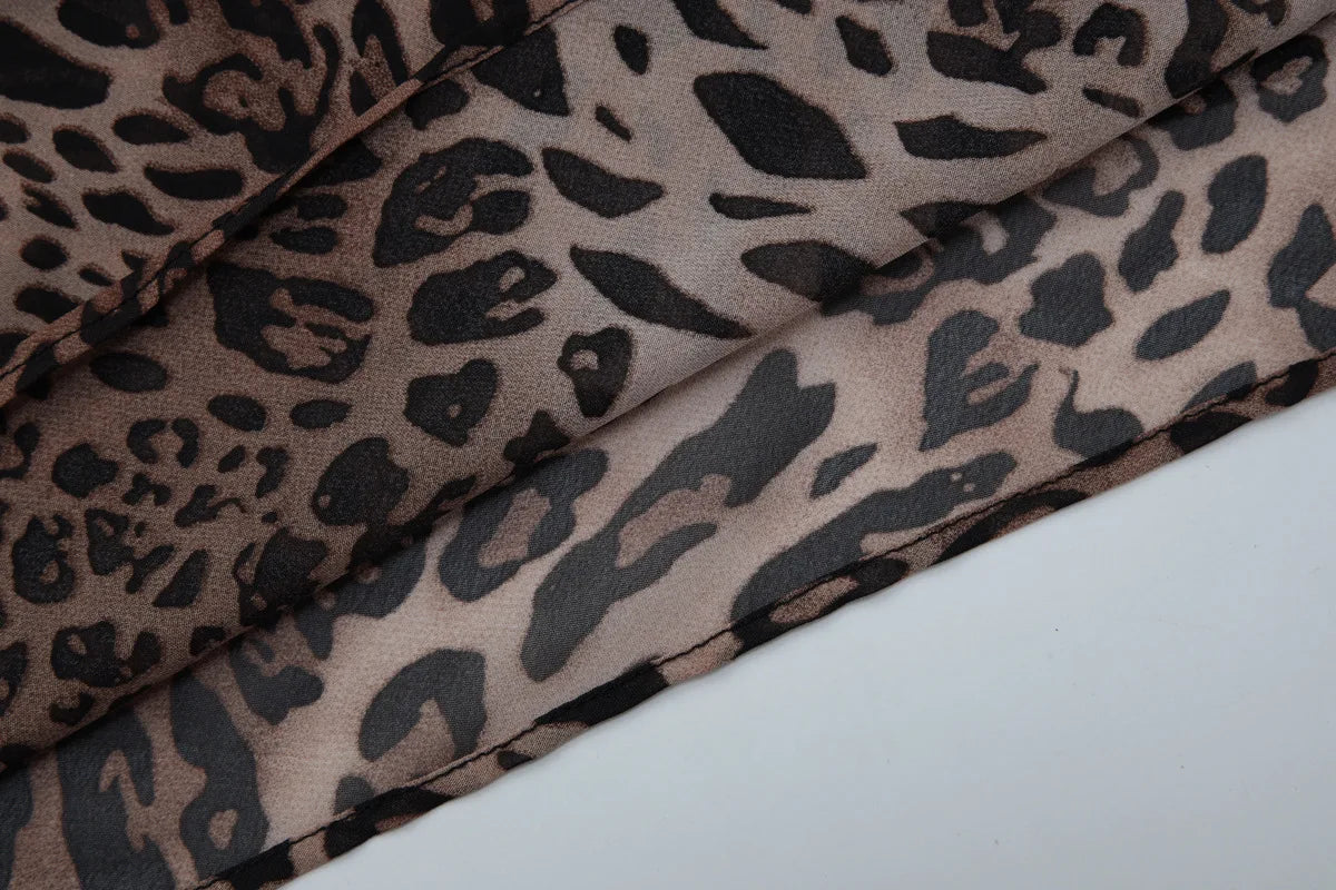ByeMyLove Leopard Dress Strap Dress Sleeveless Sexy Mini Party Dress Y2K Summer Women Dresses Leopard Print  Slim Laceup Midi