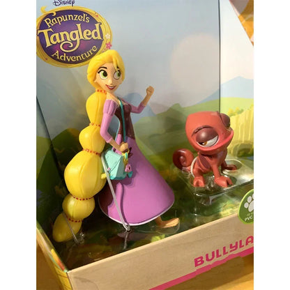 Cartoon Rapunzel Vampire Chameleon Model Toys Bullyland Desktop Decor Collection Ornaments Cartoon Characters Dolls Kid Gift