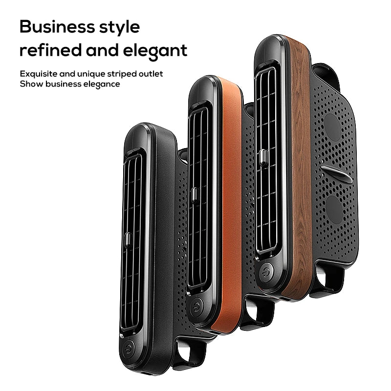 Yanace Portable Car Seat Cooling Fan USB Rechargeable Backseat Air Cooler with Strong Wind for Summer Travel Accessories