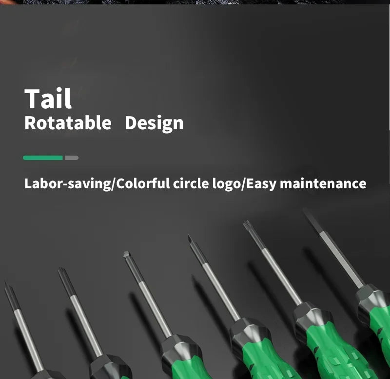 LAOA 1pcs precision screwdriver SL1.0-4.0 screwdriver phillips mini screwdriver phillips screwdriver plum blossom T5-T20