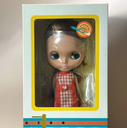 The Last Vintage Blyth Classical BJD Doll Customized Girl Toy Joint Body Handmade Figure Top Collection Art Orphan Aesthetics