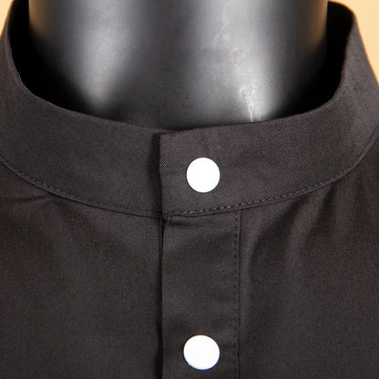 2026 Spring New Men's Jubba Thobe AFRIPRIDE Tailor Made Full Sleeves Single Breasted 100% Cotton Jubba Thobe for Men A1914001