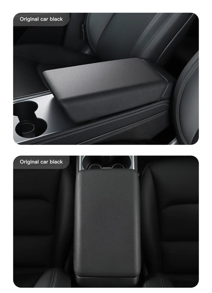 YZ For Tesla Model 3 Y YL Juniper Highland Armrest Pad Soft Case Center Console Box Cover Aanti-scratch 2026 Accessories