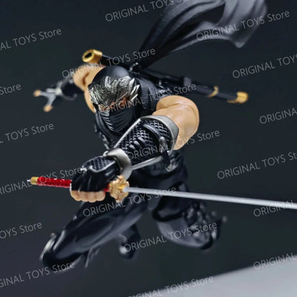 In Stock AC Toys The Second Batch Ryu Revoltech 1/12 Amazing Yamaguchi White Ryu Hayabusa Ninja Gaiden Action Anime Figures Toy