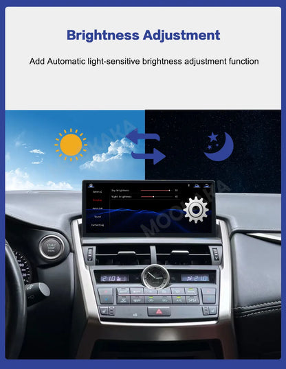 Linux Car stereo CarPlay FOR Lexus RX RX200 RX270 RX300 RX350 RX400h RX450h 2009-2021 Car Radio GPS navi player HD touch screen