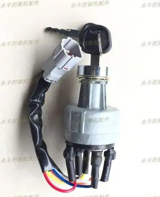 Hitachi Komatsu Sany Liugong KATO HD Kobelco SK SK-8 starter Ignition Switch excavator electric door lock starter
