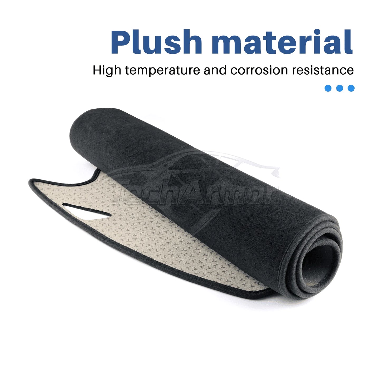 Flannel Car Dashboard Cover Pad For Seat Leon 2005-2012 Sunshade Protector Anti-UV Dash Mats Non-slip Auto Interior Accessories