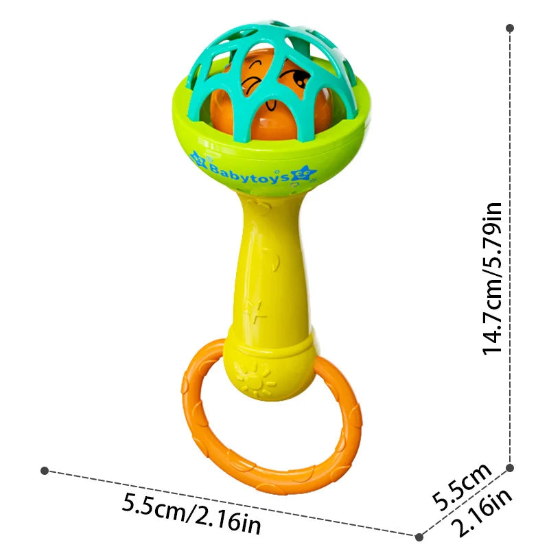 New Baby Rattles 0 12 Months Ringing Toy, Available in Multiple Colors, Bright and Eye-catching, Loved By Babies, Christmas Gift