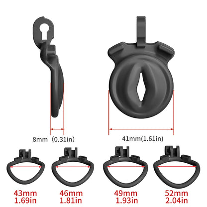 Chastity Cage Penis Ring Cock Cage Fetish Sissy BDSM Sex Toys for Men Gay Adult Fetish Gear Male Urethral Train Chastity Device