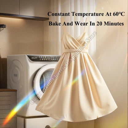 Dryer Clothes Machine Clothing Care Machine Household Drum Type Full-automatic Sterilization Anti-pollen Allergy Dryer Clothes
