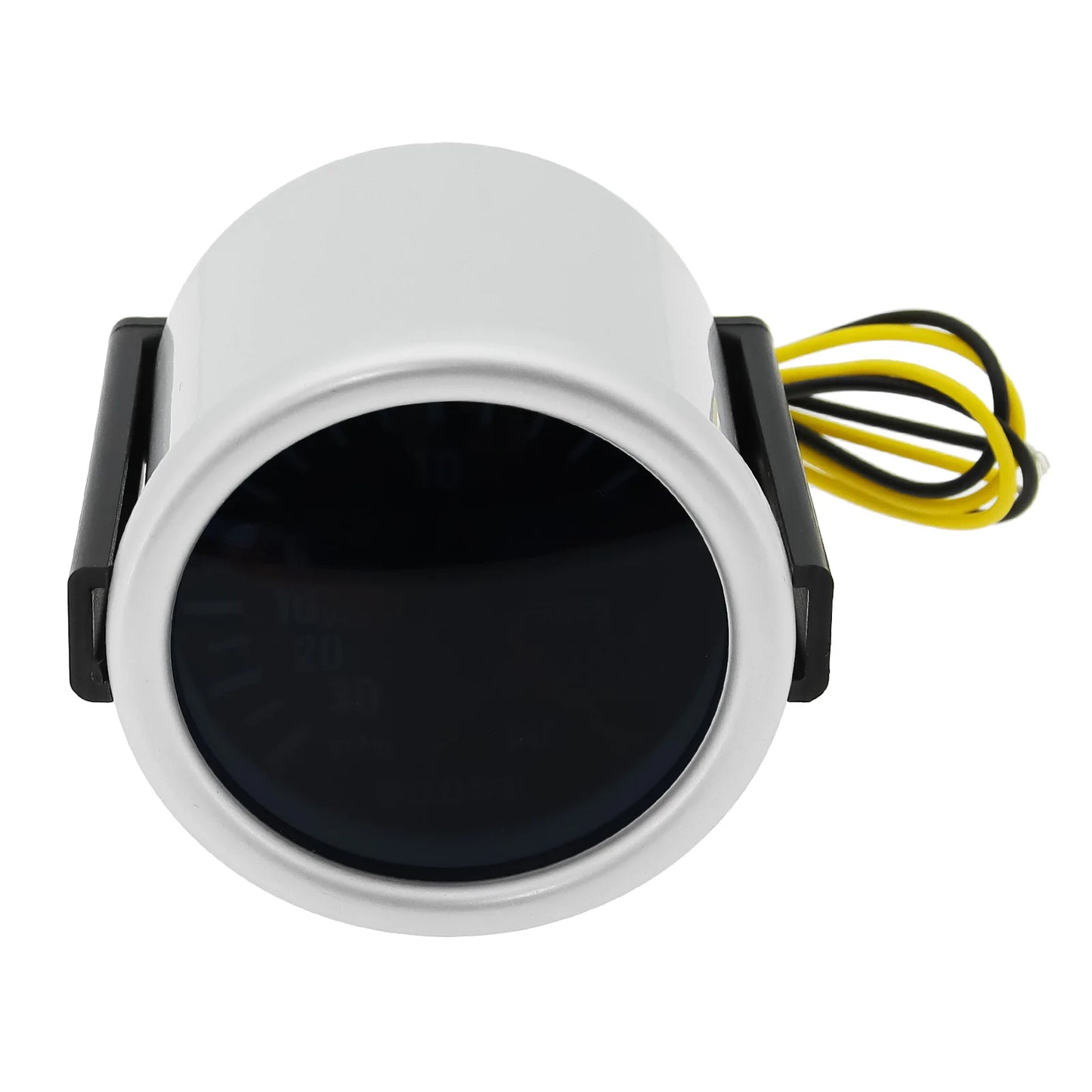 2 "52mm Turbo Boost Gauge 0~30PSI White LED Smoke Len -30in.Hg~0~30PSI Auto Turbo Boost Controller Kit Holder waterpipe