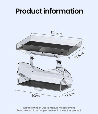 YZ For 2021-2026 Tesla Highland Model 3/Y/YL Juniper Tray Magnetic Under Screen Hidden Storage Box Magnetic Hidden Screen Box