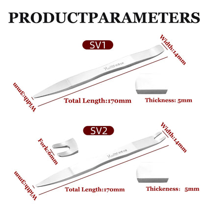 5MM Steel Pry Tool Car Panel Trim Removal Tool Auto Interior Door Clip Dashboard Disassembly Repair Tools