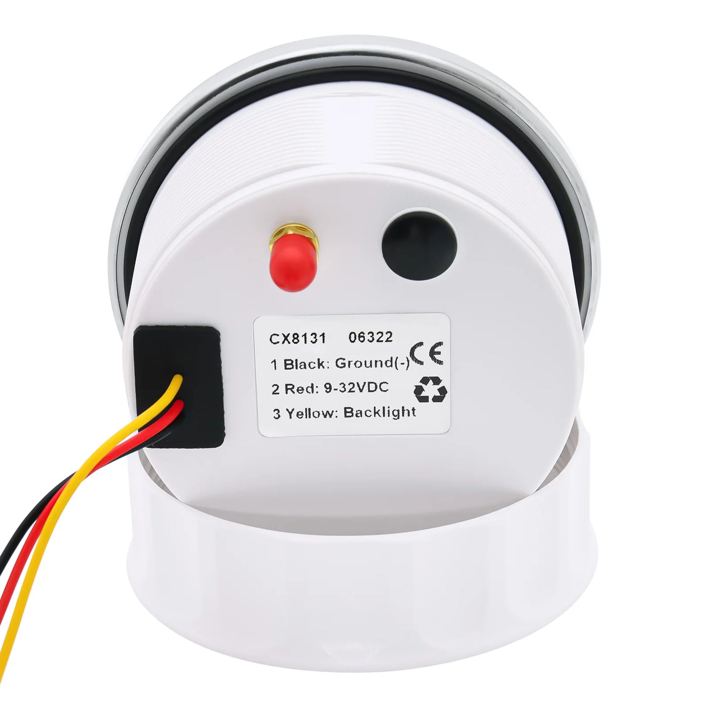 A 85MM GPS Speedometer For Motorcycle Marine Boat 30~200 Kmh Boat Car Truck Speed Gauge Meter With GPS Antenna 7 Color Backlight