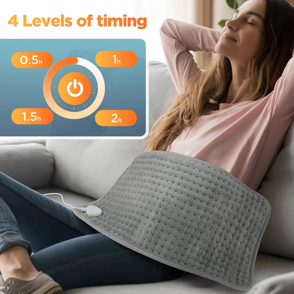 Electric Blanket 220V 110V Winter Hand Foot Legs Warmer Mat Heating Pad For Office Home Camping Heater Sheet Washable 60*30CM