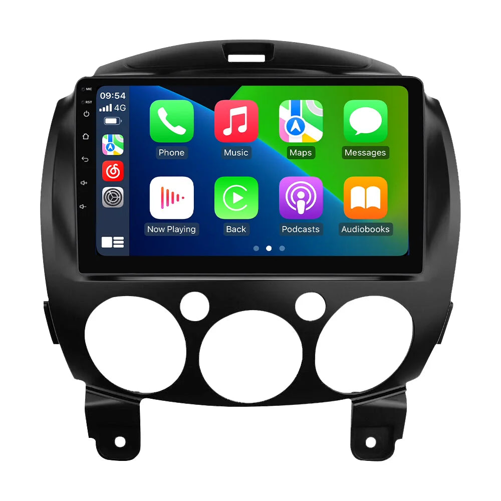 MEKEDE Android Screen Car Radio Multimedia Player For MAZDA 2 Mazda2 2007 -2014 Carplay WIFI Autoradio Intelligent Car System