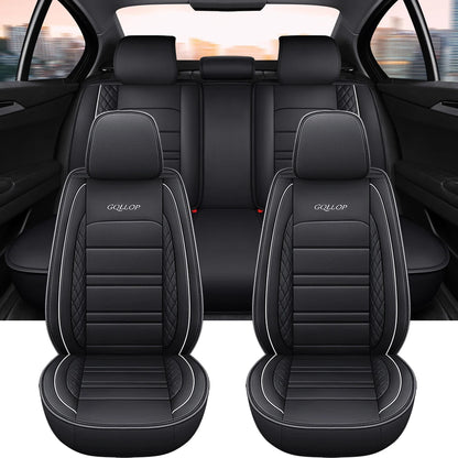 Full Coverage Pu Leather Car Seat Covers for FORD Focus MK2 Edge Explorer Ecosport Escape Everest Fiesta C-MAX Car Accessories