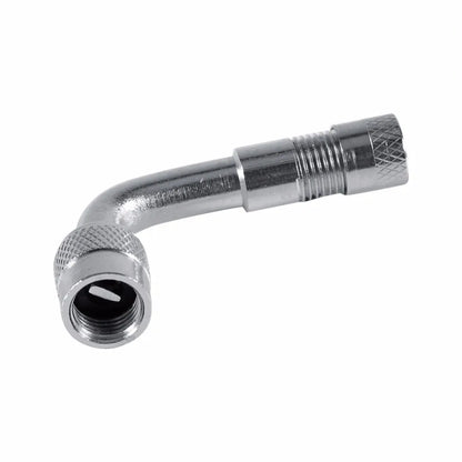 90 Degree Motorcycle Angle Bent Valve Adapter Tyre Tube Copper Silver Valve Extension Adapter for Truck Car Moto Bike Accessorie