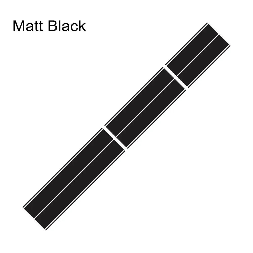 For Ford Mustang EcoBoost Shelby GT Hood Roof Trunk Vinyl Stripe Decal Set – PVC Car Styling Wrap Film Kit