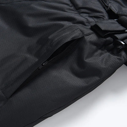 2026 Fashion Men Down Cotton Ski Pants Outdoor Waterproof Warm And Thick Cycling Winter Snow Resistant Pant