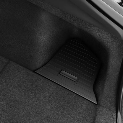 For Tesla Model Y Juniper 2025 2026 Car Trunk Side Storage Box Cover plate organizer Car trunk side storage box refit Accessorys