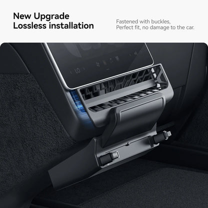 YZ For Tesla Model Y Juniper Model 3 Highland Rear Air Vent 27W Quick Charger USB Shunt HUB Power Splitter Apple Type-C Charger