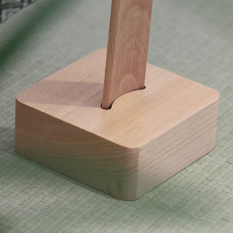 Long Handle Wooden Shoe Horn Set for Home Use Elm Wood Real Wood Shoe Scraper And Shoe Drawer Tool Kit