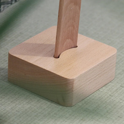Long Handle Wooden Shoe Horn Set for Home Use Elm Wood Real Wood Shoe Scraper And Shoe Drawer Tool Kit