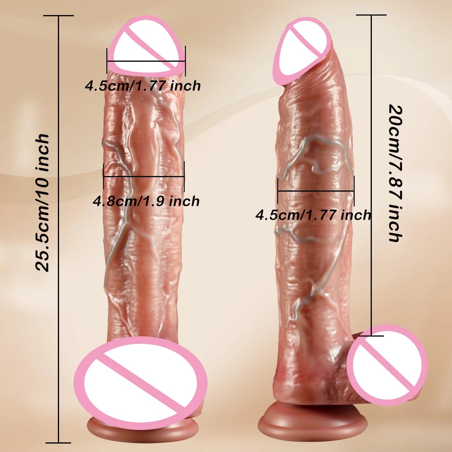 Huge Thick Realistic Dildo Big Dildos Penetration Anal Plug Vagina Masturbation Fake Dick Sexy Adult Sex Toys for Women Sexuales