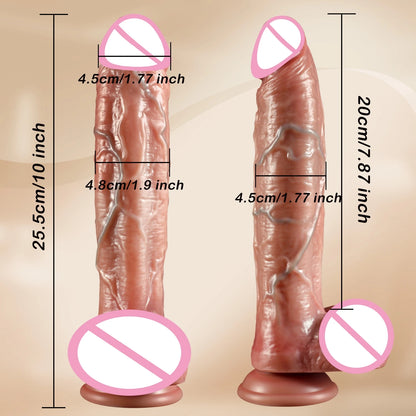Huge Thick Realistic Dildo Big Dildos Penetration Anal Plug Vagina Masturbation Fake Dick Sexy Adult Sex Toys for Women Sexuales