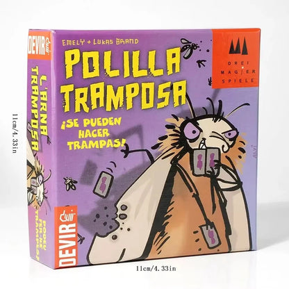 Mogel Motte Polilla Tramposa Card Game Devir-Game Cheating Moth /Royal Xiaoqiang Cheating Moth