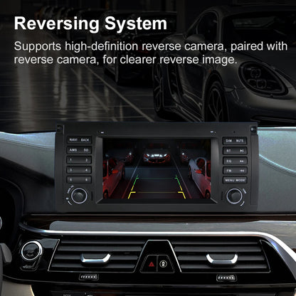 For BMW 5 Series E38 E39 and BMW X5 E53 Car Multimedia Display 7" Touch Screen  GPS Navigation Reverse View Bluetooth FM Radio