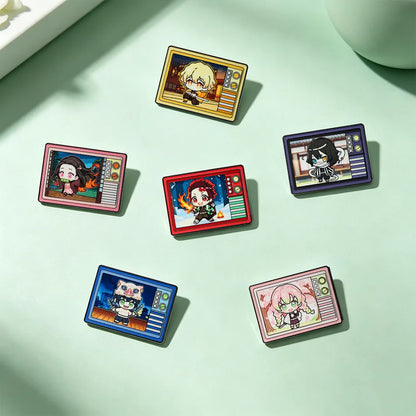 Cartoon Pins Metal Anime Badge Funny Comics Enamel  Cute Collar Pins Brooches Jewelry Lapel Pin Jewelry Collection Friend Gifts