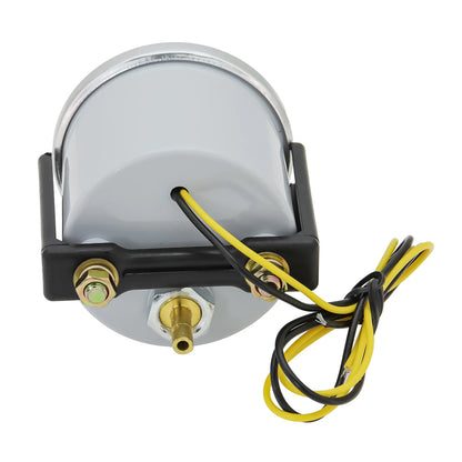 2"52mm Car 3 Bar Boost Gauge Turbo Boost Meter Pointer With Led Light Boost Indicator For 12V Engine Vehicle Car Accessories