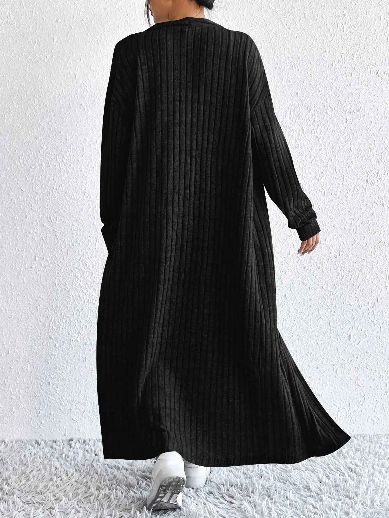 Fashionable Long Sleeve Vest Dress Set Autumn Casual High Waist Trousers Women's Clothing Two-Piece Suit European Style