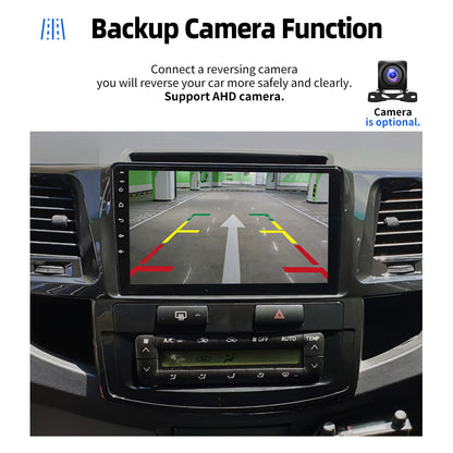 DAB+ 9“ Android 15 For Toyota Fortuner HILUX Revo Vigo N70 2007-2015 Multimedia Video Player Stereo GPS 2din Carplay Car Radio