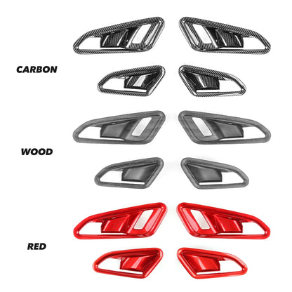 For Chevrolet Equinox Premier 2025 2026 Inner Door Handle Bowl Frame Cover Trim Automotive Interior Accessories LHD