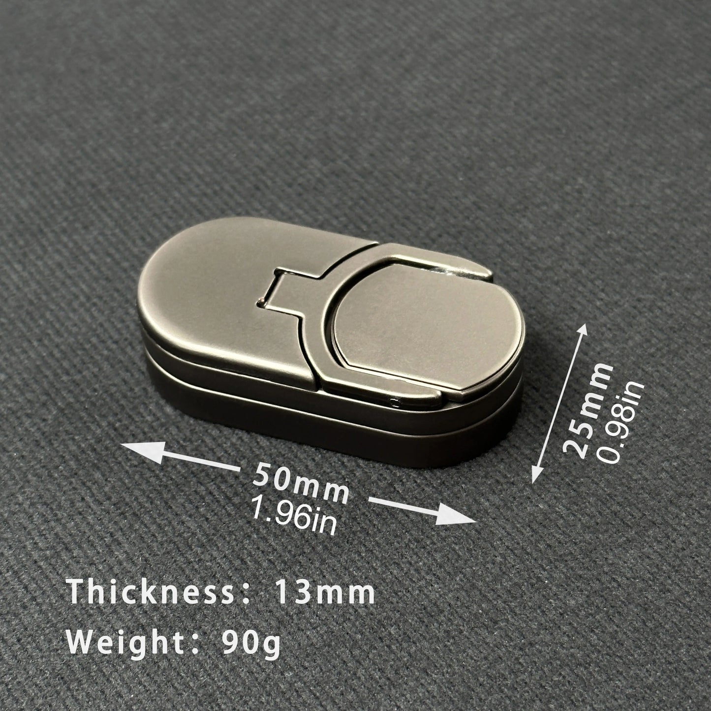 Target Push Slider Fidget Slider Toy Adult Metal Fidget Toy Finger Push Spin Coins Decompression Toys EDC Haptic Slider Gift
