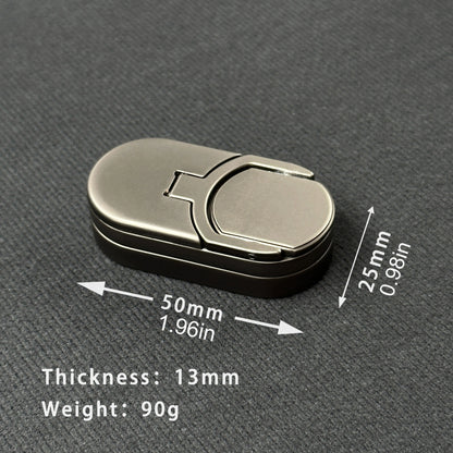Target Push Slider Fidget Slider Toy Adult Metal Fidget Toy Finger Push Spin Coins Decompression Toys EDC Haptic Slider Gift
