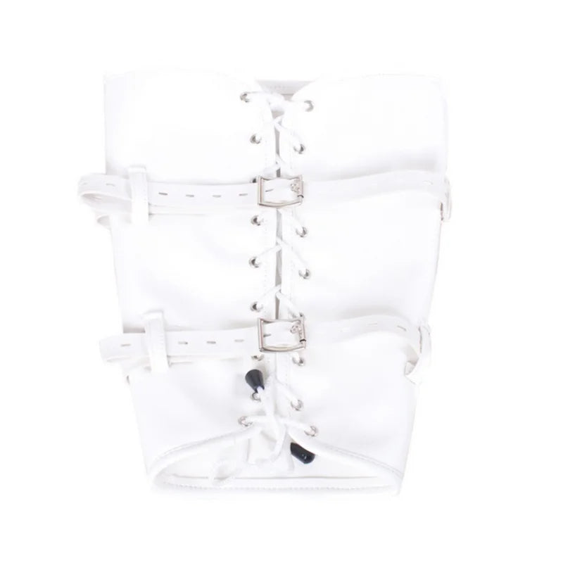 Soft PU Leather Handcuffs Bracelet Wrist Cuffs Adjustable Calf Restraint Strap Detachable for Role Play Cosplay Adult Sex Toys