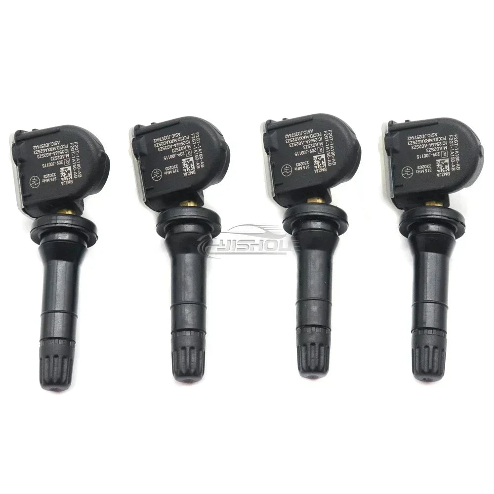 TPMS F2GT-1A180-AB Tire Pressure Sensor 4PCS F2GZ1A189A Fits For Ford Mustang 2014-10 to 2022-10 315MHZ New