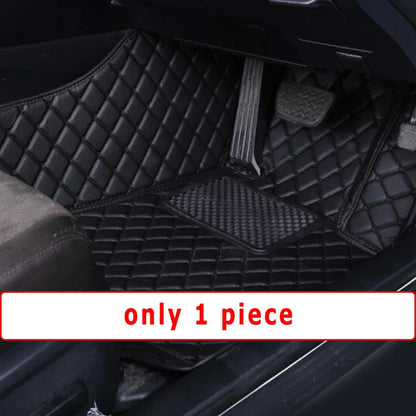RHD Car Floor Mats For Toyota Highlander XU50 Kluger 2014 2013 2012 2011 2010 2009 (5 Seater) Auto Carpet Accessories Interior
